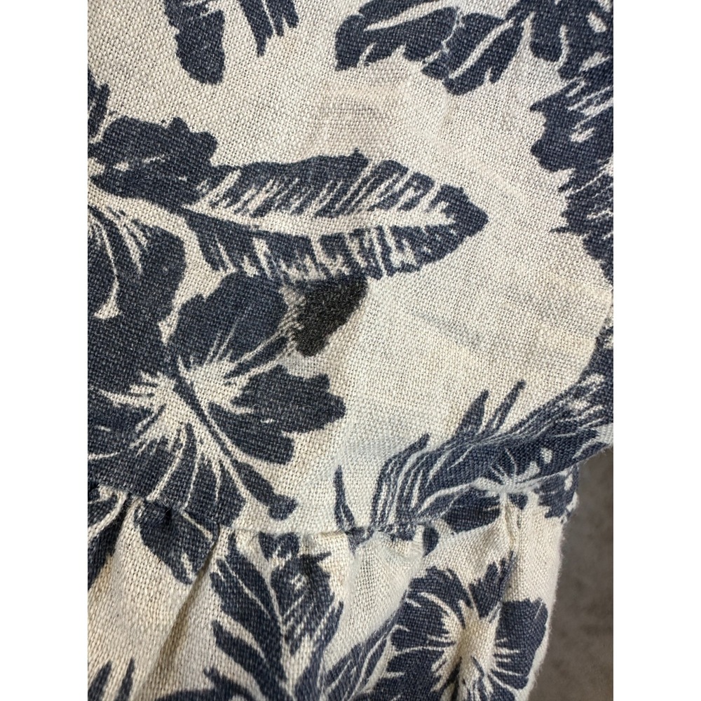 The New Society Girls Floral Hibiscus Dress Size 16y Teen Youth Boho Linen Blend - Picture 12 of 16